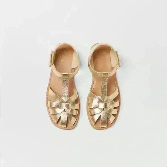 ZARA  GIRLS CAGE SANDALS - Picture 1 of 9